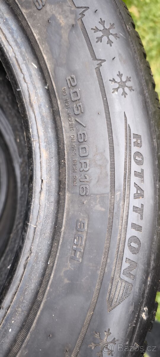 Zimní pneumatiky 205/60 R16