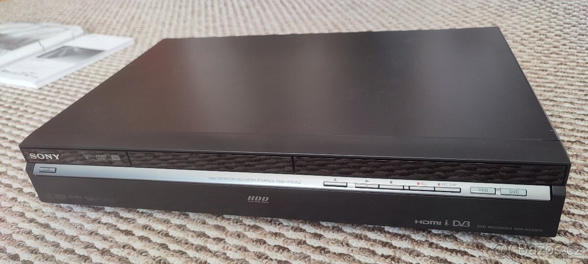 DVD recorder SONY RDR-HXD870