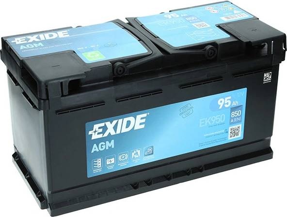 Autobaterie EXIDE AGM 95Ah, 12V, EK950