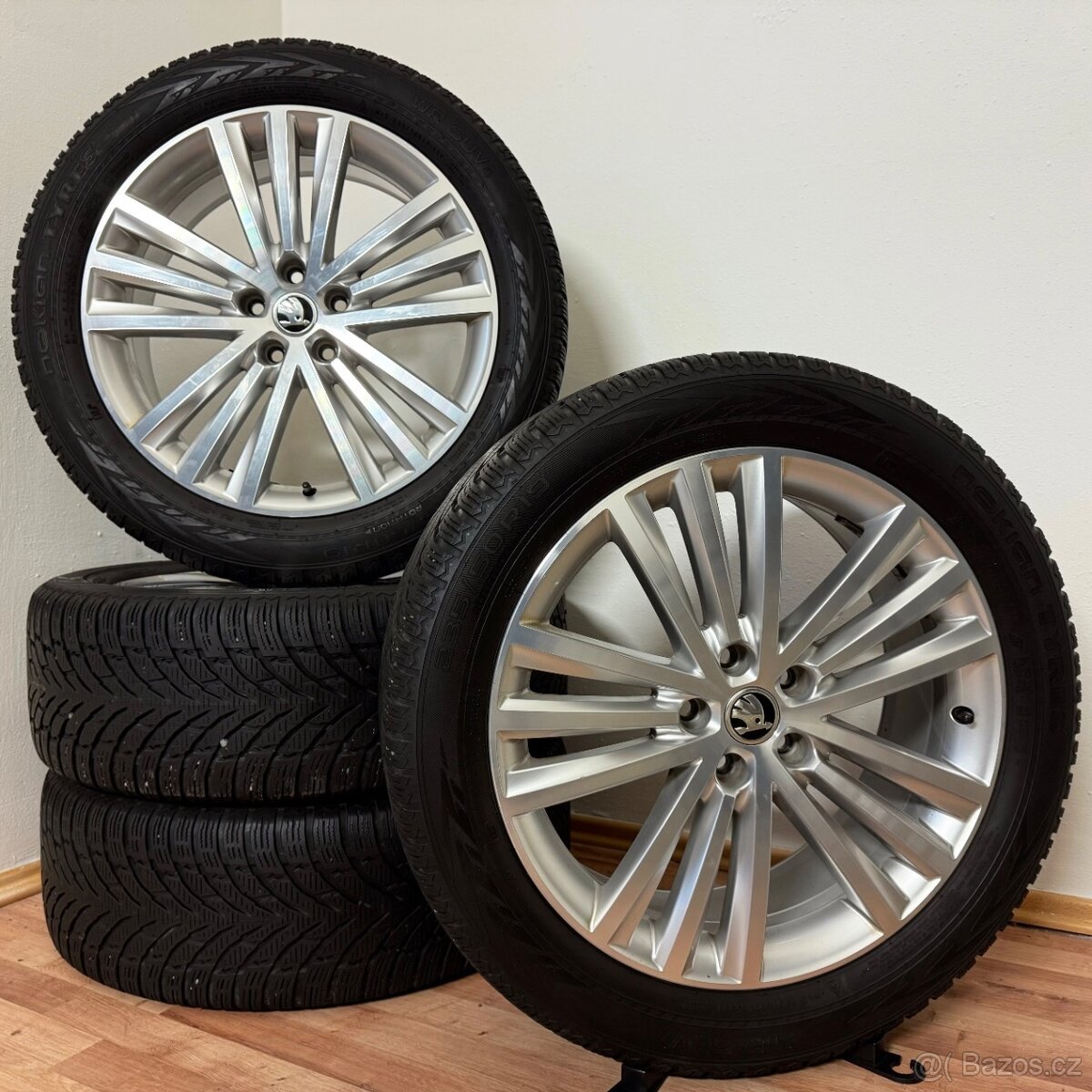 ŠKODA KODIAQ 5x112 R19 ET43+ZIMNÍ 235/50R19 6/5,5mm