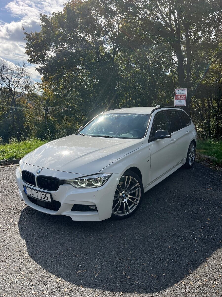 Bmw 320D, F31, M-sport, Alcantara, tažné zařízení