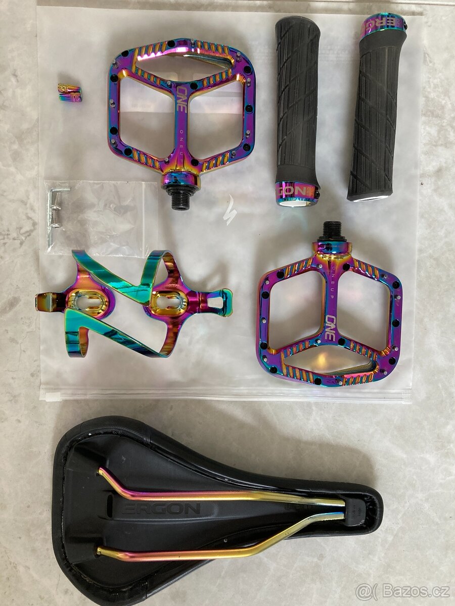 Oil slick MTB set, OneUp, Ergon