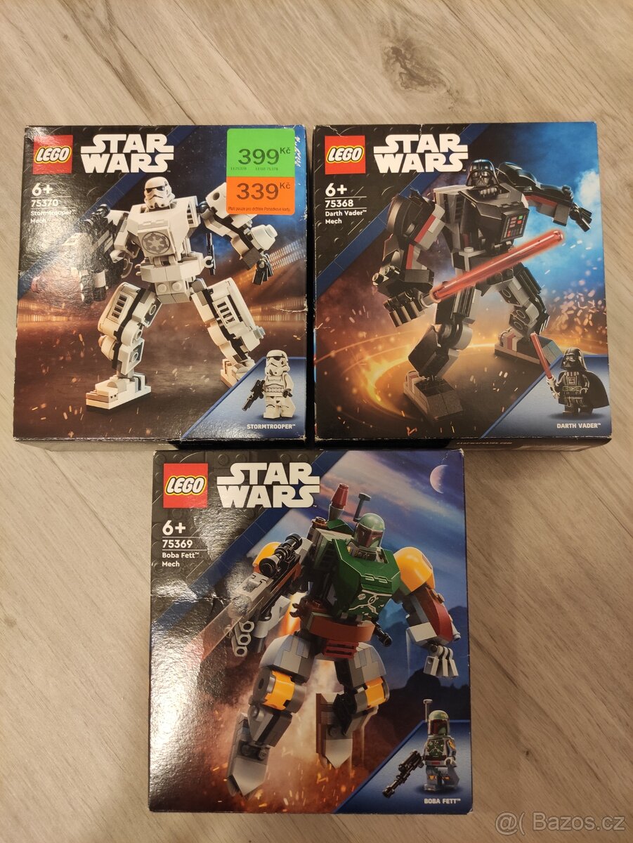 Lego Starwars 75370, 75369, 75368