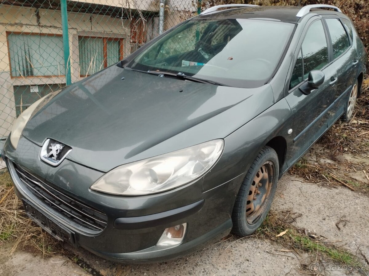 Peugeot 407 1.6Hdi 9HZ - veškeré ND z vozu