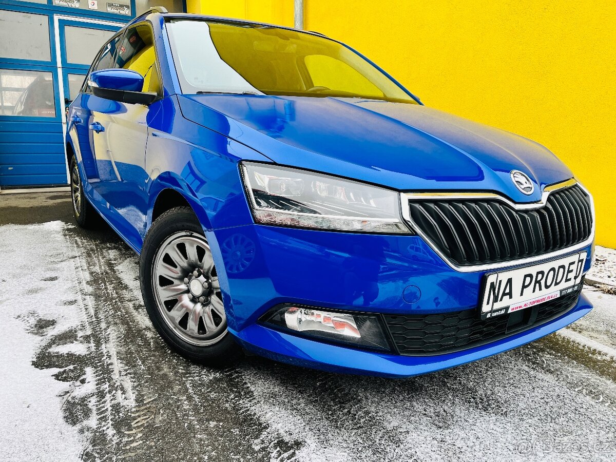 ŠKODA FABIA 1.0 TSi COMBI VYHŘEV SEDADEL, DIGI KLIMA OD 1.MA