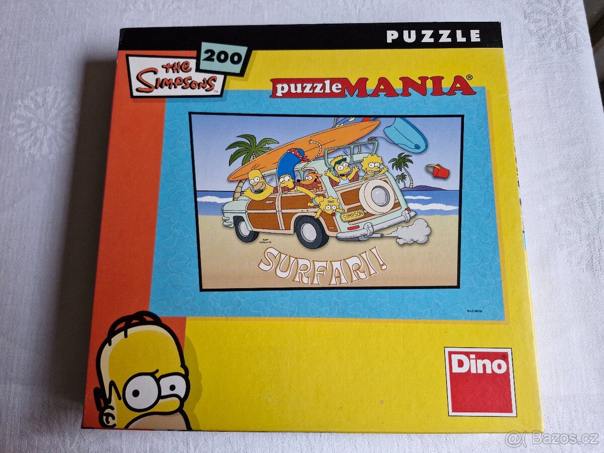 Puzzle The Simpsons 200 SURFARI