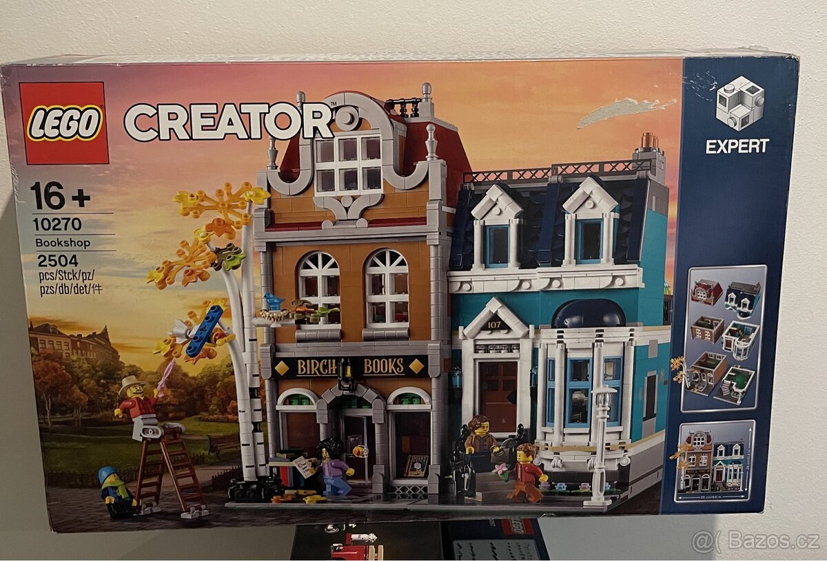 LEGO Creator Expert 10270 Knihkupectví