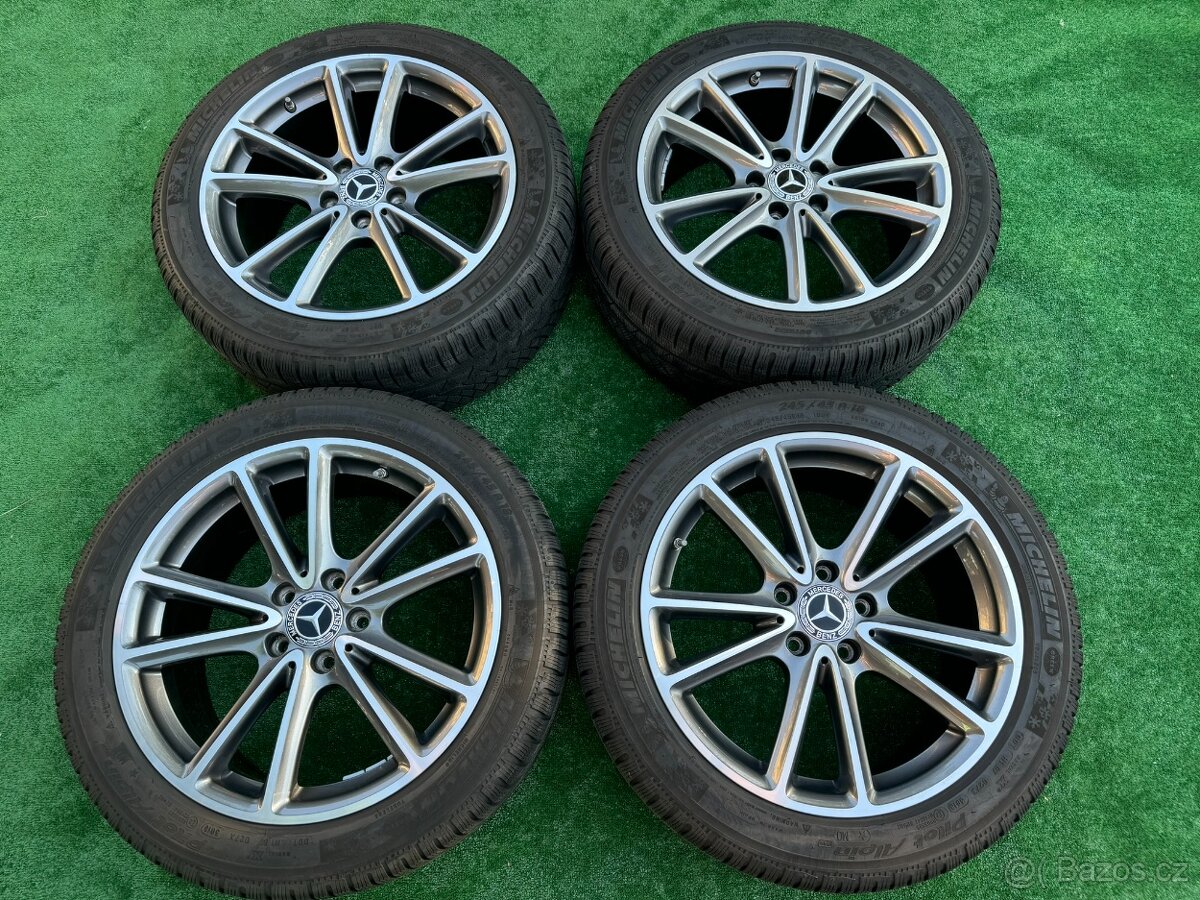 Originál alu kola Mercedes CLS 5x112 R18 zimní