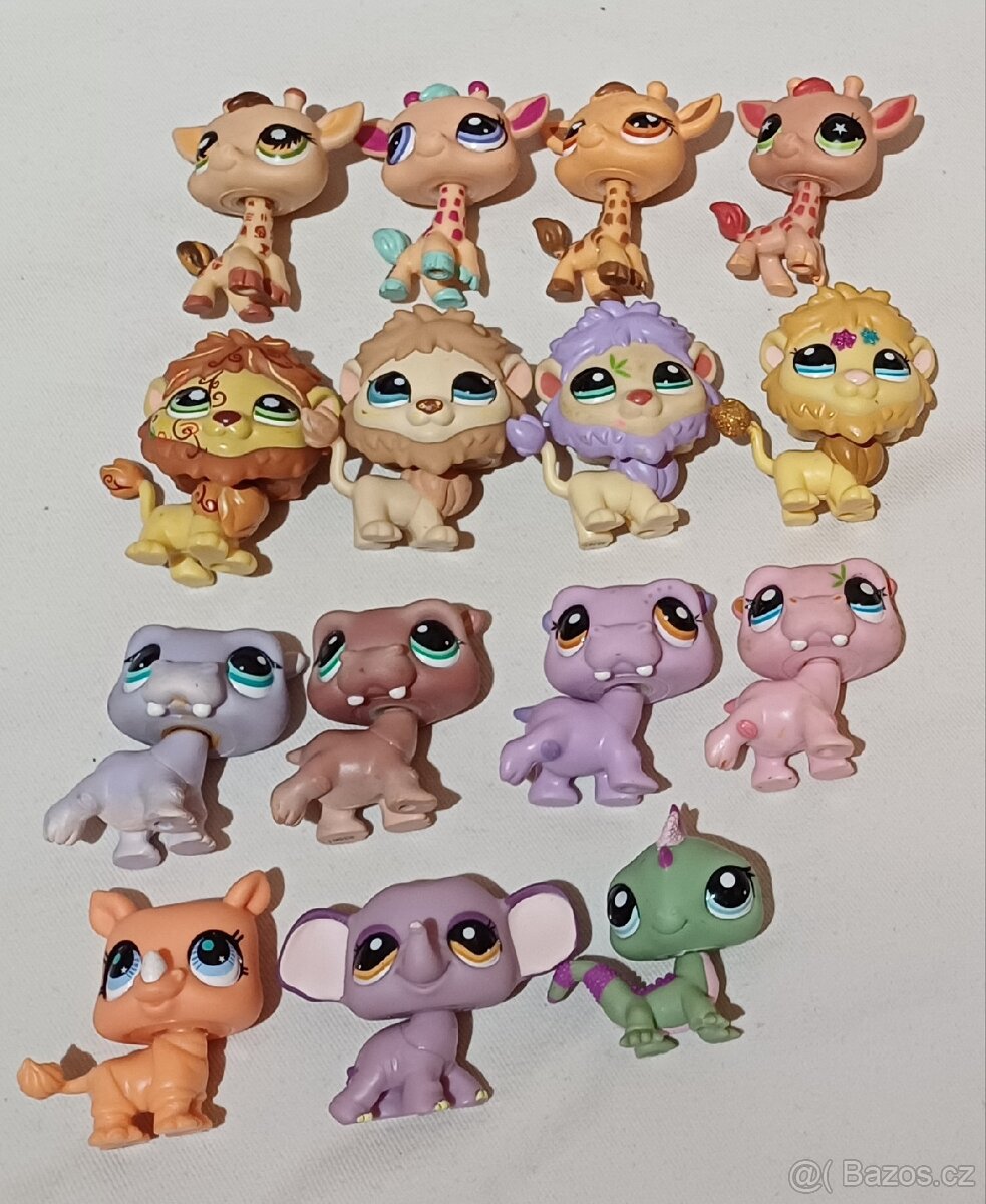 Lps littlest petshop lev hroch žirafa