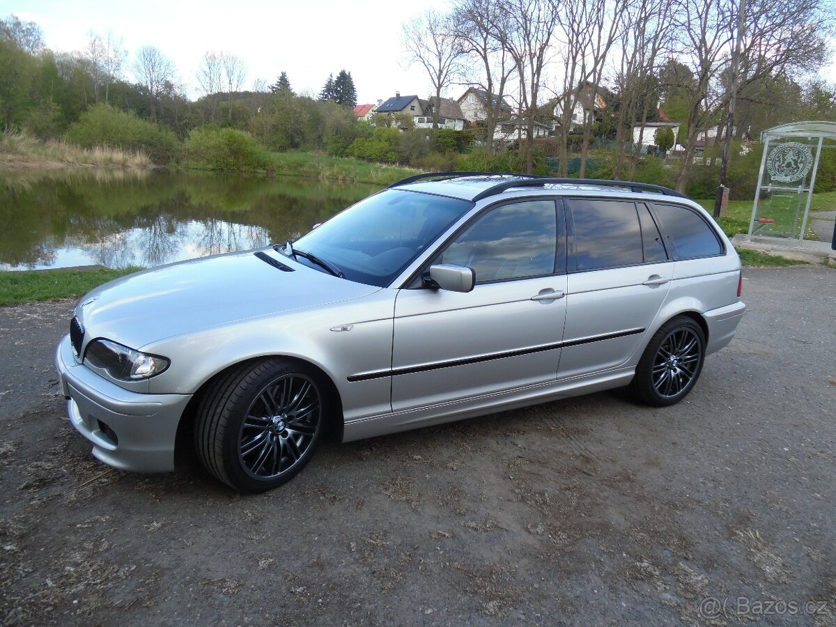 BMW E46 330i 170Kw M paket 2 Touring-top stav