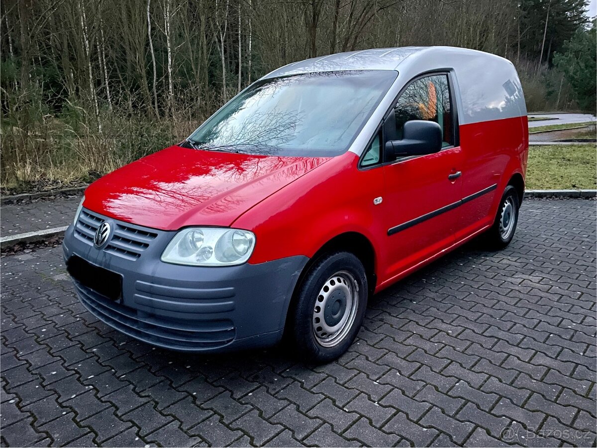 VW Caddy 1.9TDI 77kw 2006 bez DPF+bez koroze