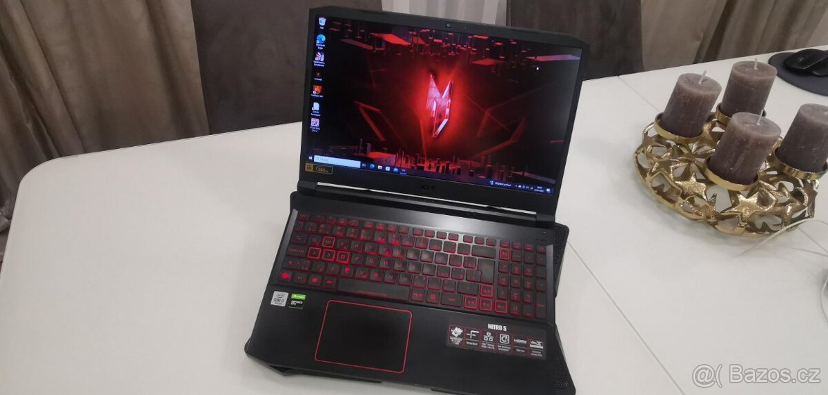 Herní Acer Nitro 5 AN515-55 Core i7-10750H/GeForce GTX 1650