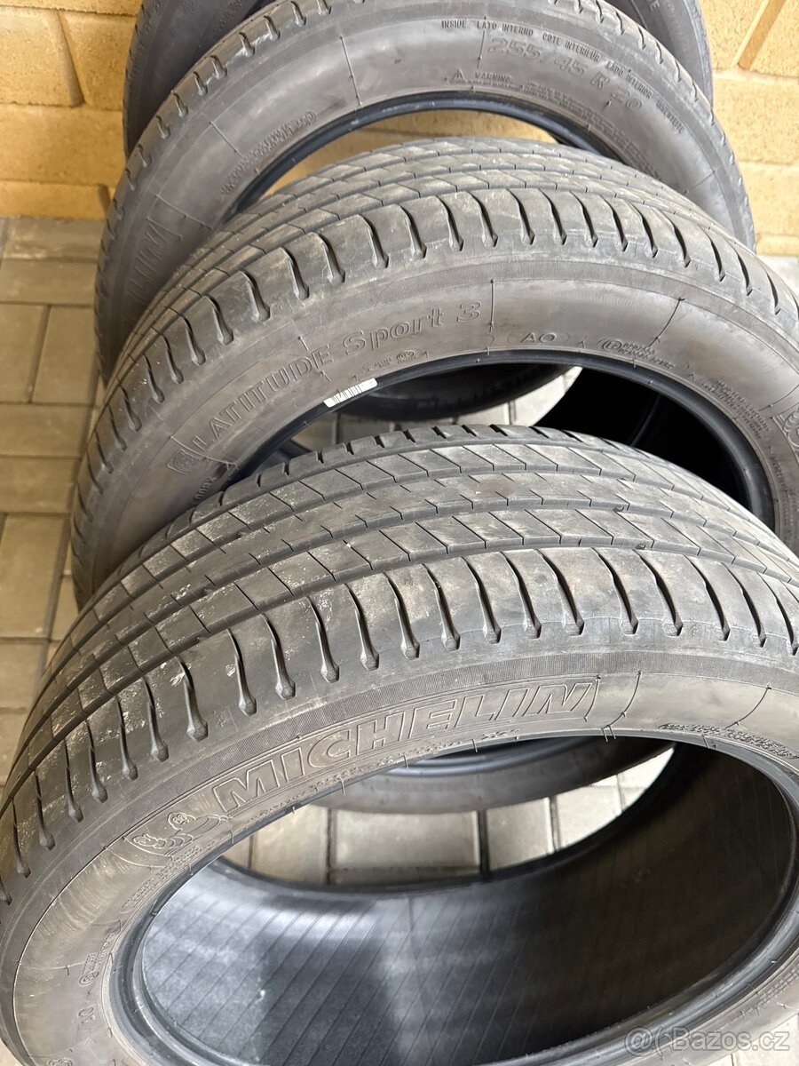 255/45/20 Michelin Latitude Sport 3 LETNÍ