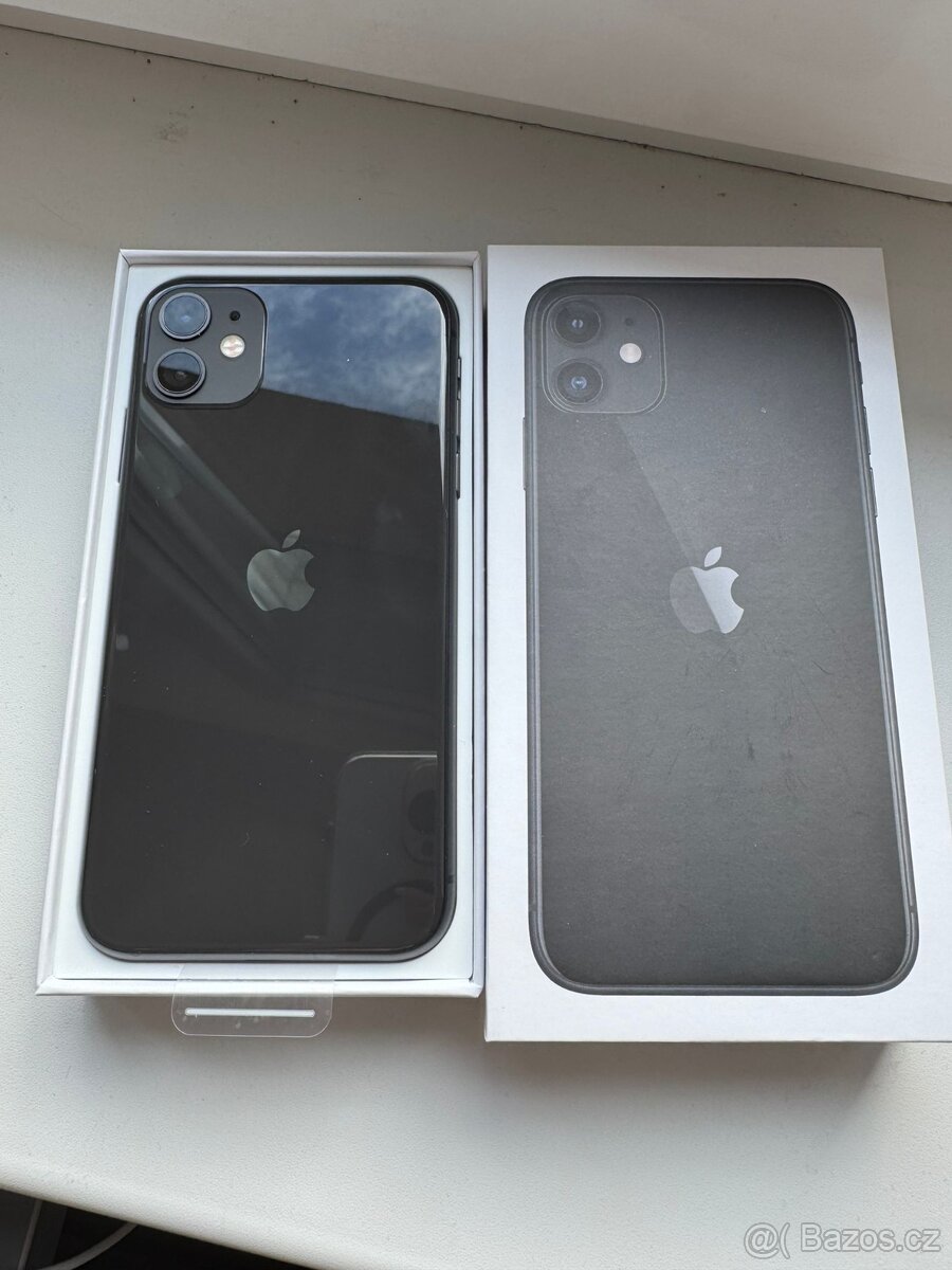 iPhone 11 64GB, černý, ZÁNOVNÍ