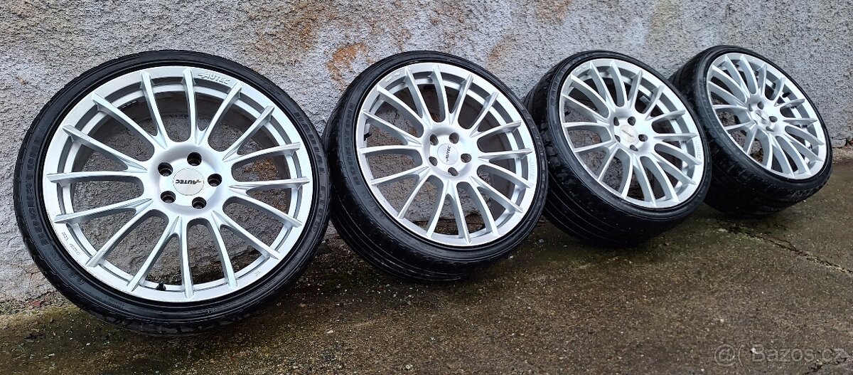 Alu kola R19 5x105 Autec + letní pneu 235/35/19 Radial