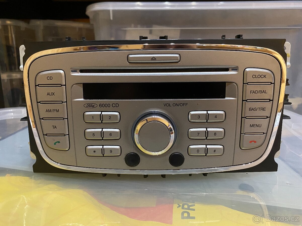 Autorádio 6000 CD Ford Focus MK2 (2008-2011), C-Max, Kuga