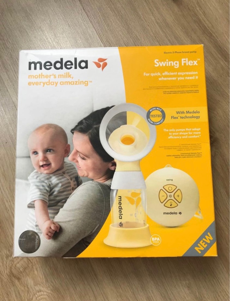 Medela Swing flex + lahev Medela Calma