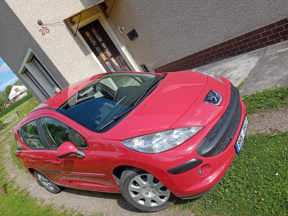 PEUGEOT 207SW RV 2012 1.4i 54kw