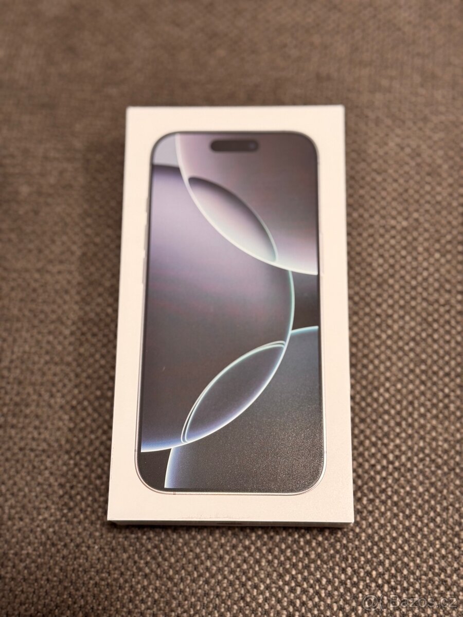 Nový, nerozbalený Apple iPhone 16 PRO, 128GB