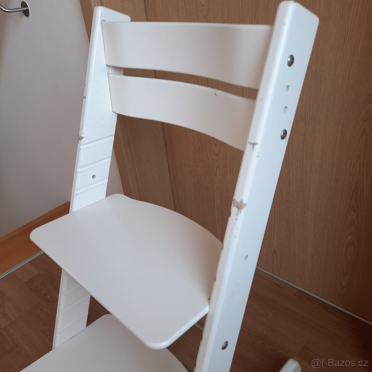 Jídelní židlička JITRO, bílá
