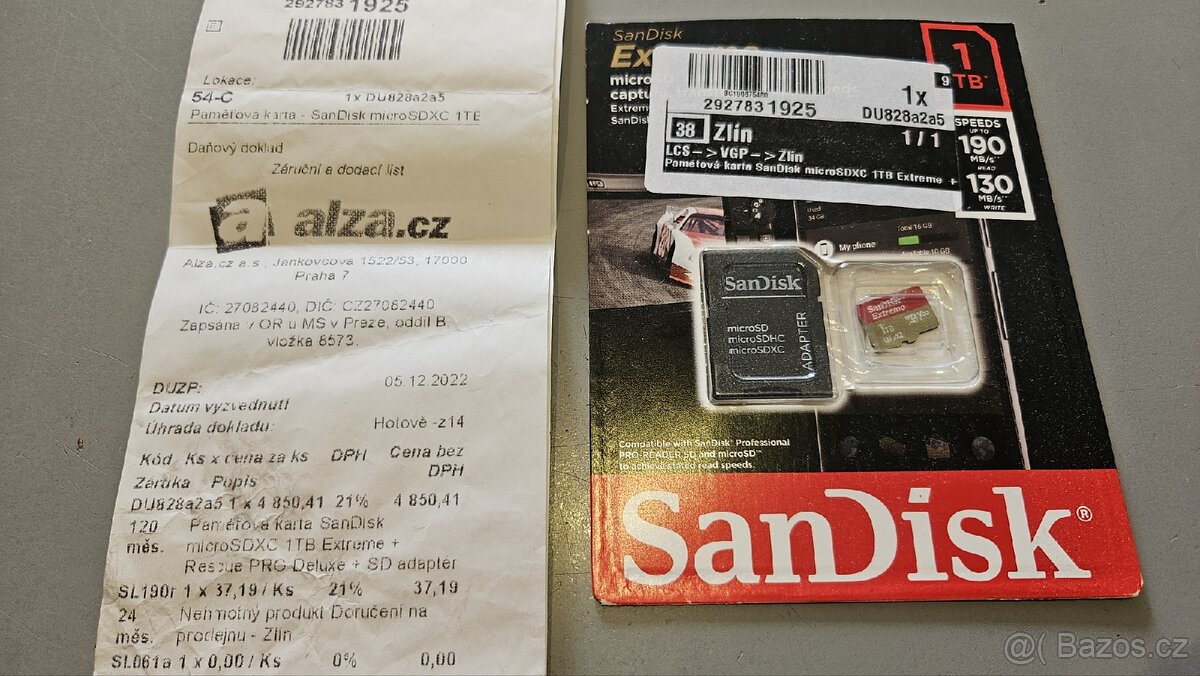 SanDisk microSDXC 1TB Extreme