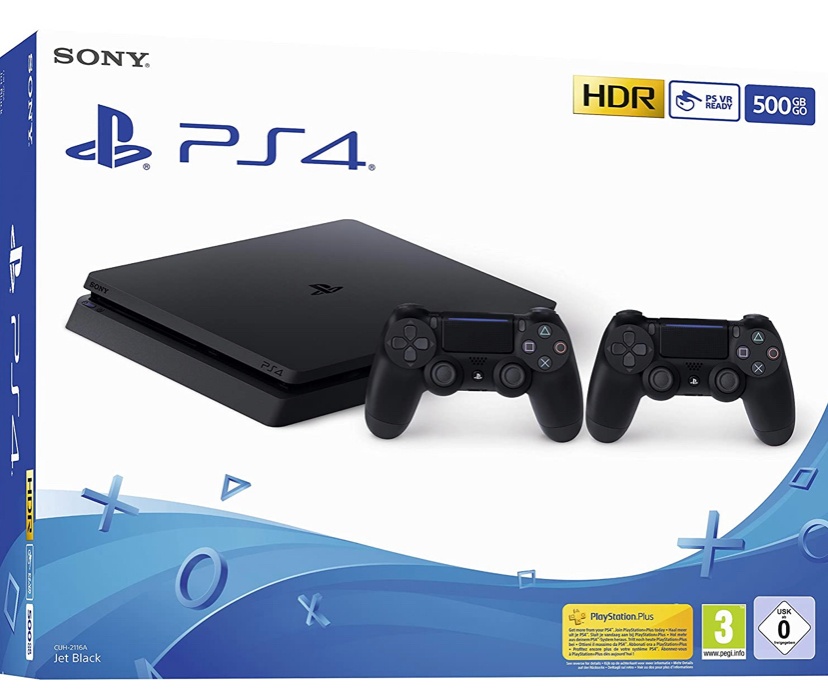 Playstation 4 (PS4) Slim 500GB + záruka do 2026 - TOP STAV