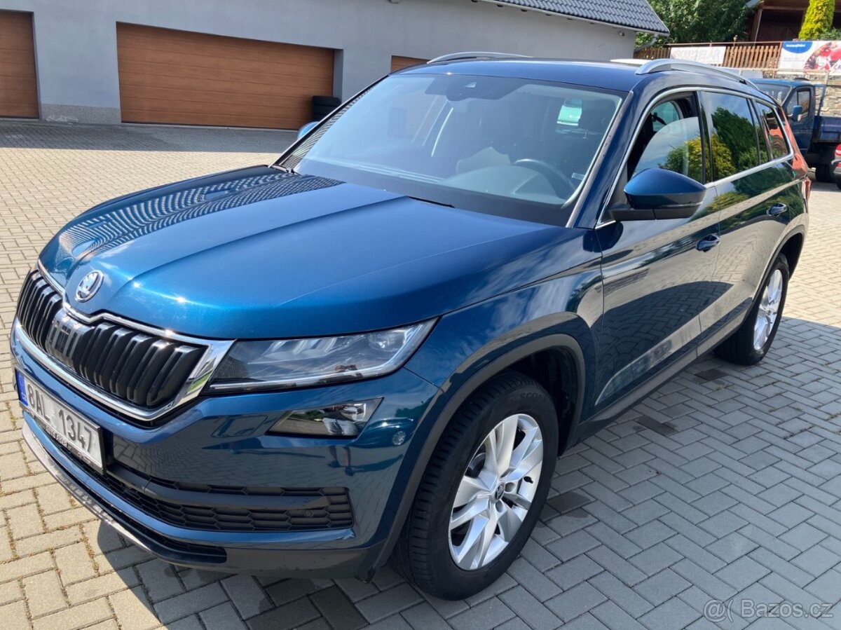 ŠKODA KODIAQ 2.0TDI 147kW STYLE DSG 4X4 WEBASTO / 2021, ČR /