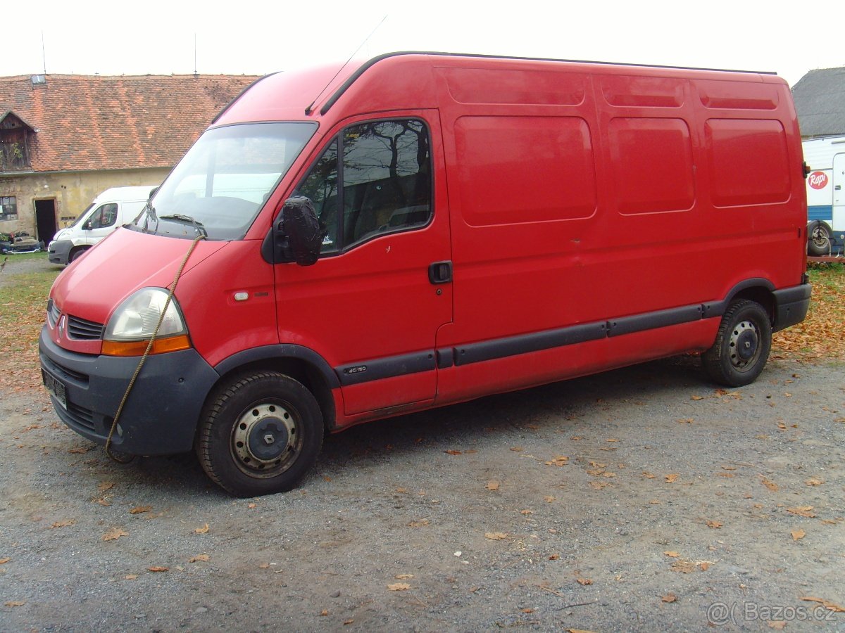 Renault Master,Opel Mováno II náhradní díly