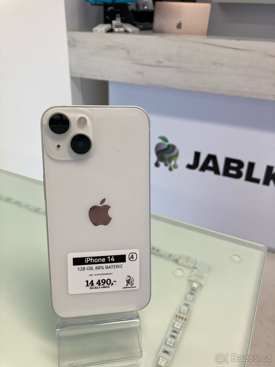 iPhone 14 - 128GB - 6M ZÁRUKA