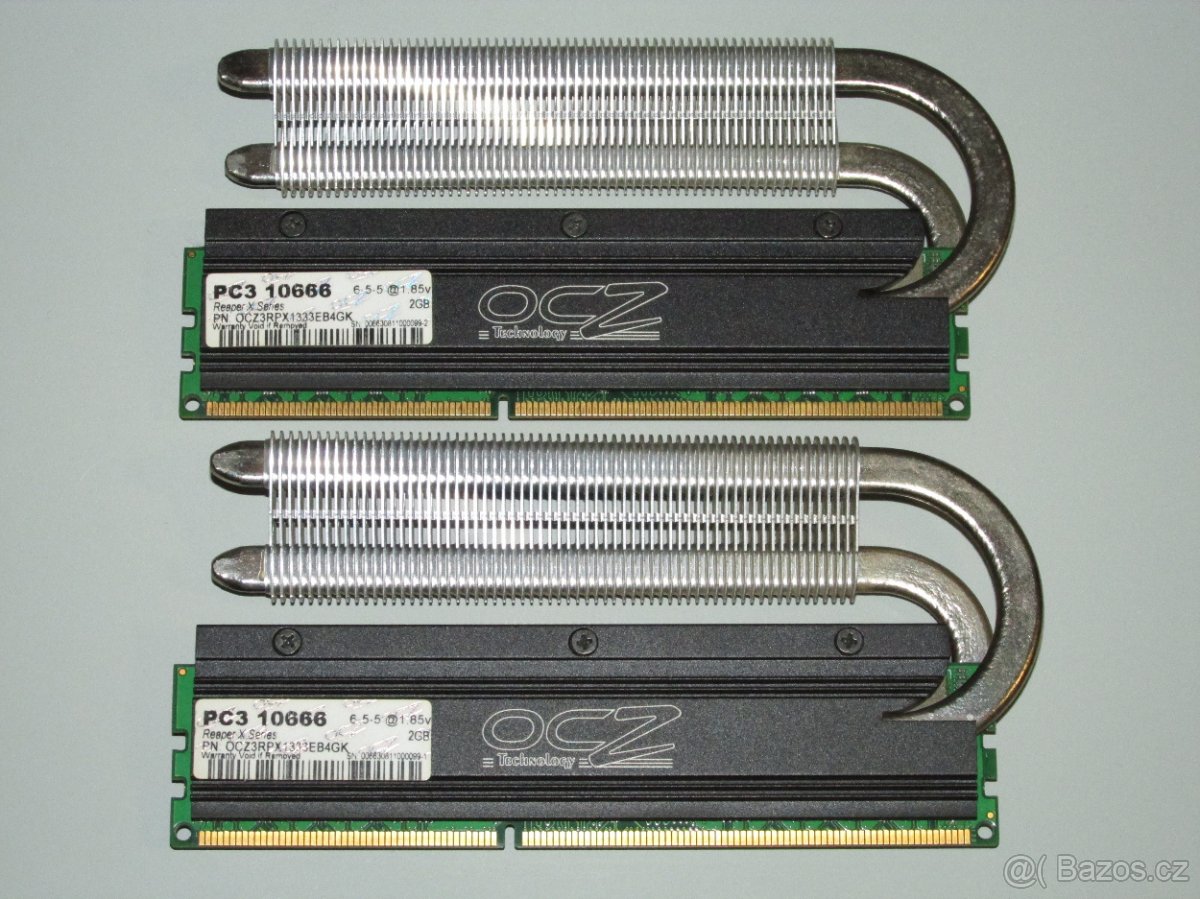 OCZ 4GB (2x2GB) DDR3 ReaperX HPC Edition 1333MHz CL6