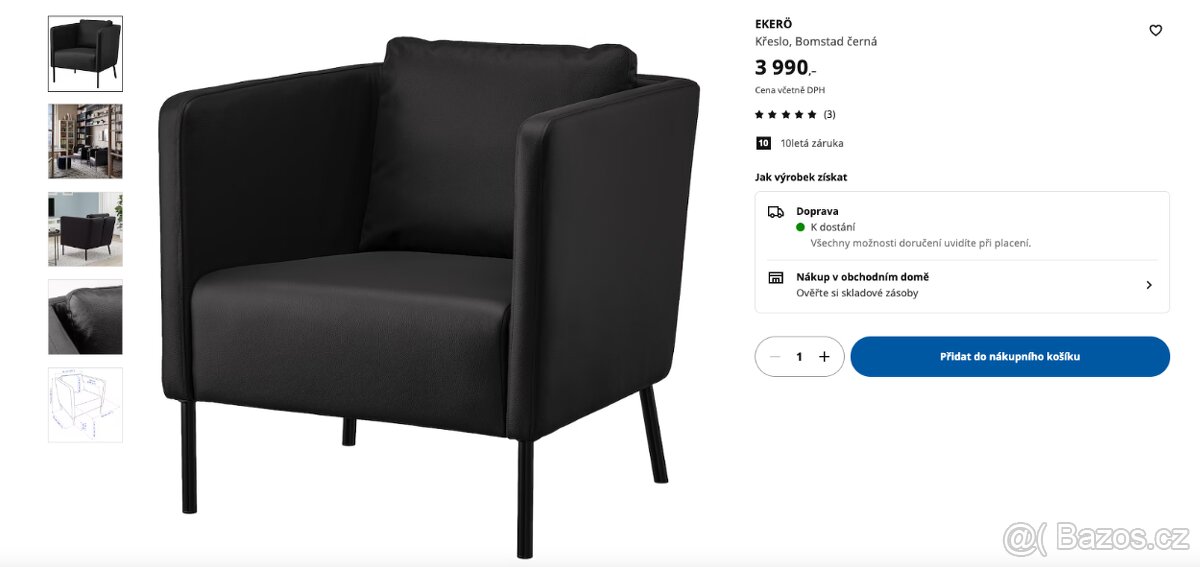 Křeslo EKERO , IKEA