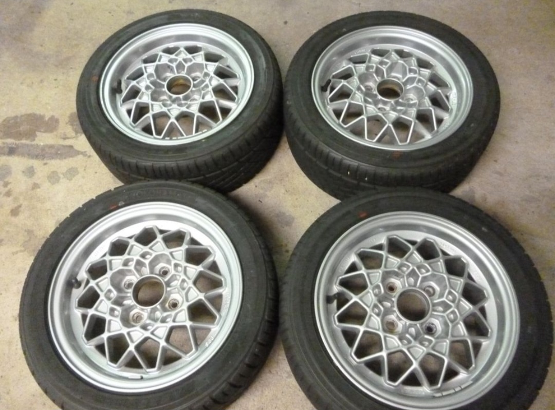 BBS Mahle alu disky 6Jx13 ET33 s Yokohama 175/50VR13