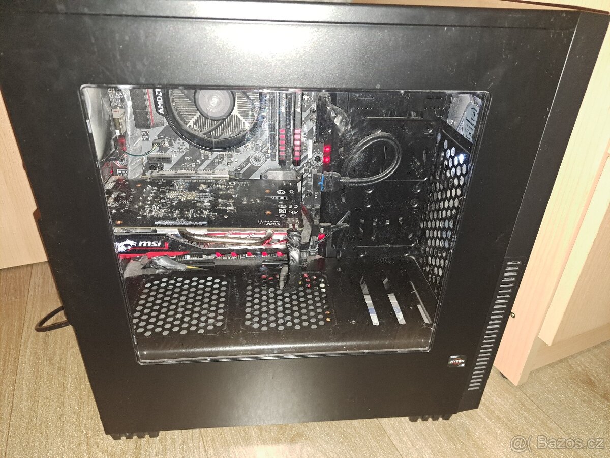 Herní PC: AMD Ryzen 1300X; GTX 1050 Ti; 16 GB RAM