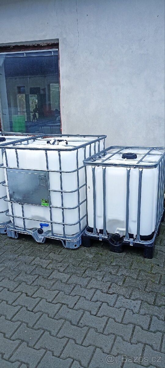 Nové IBC nádrže 1000l / 600litrů