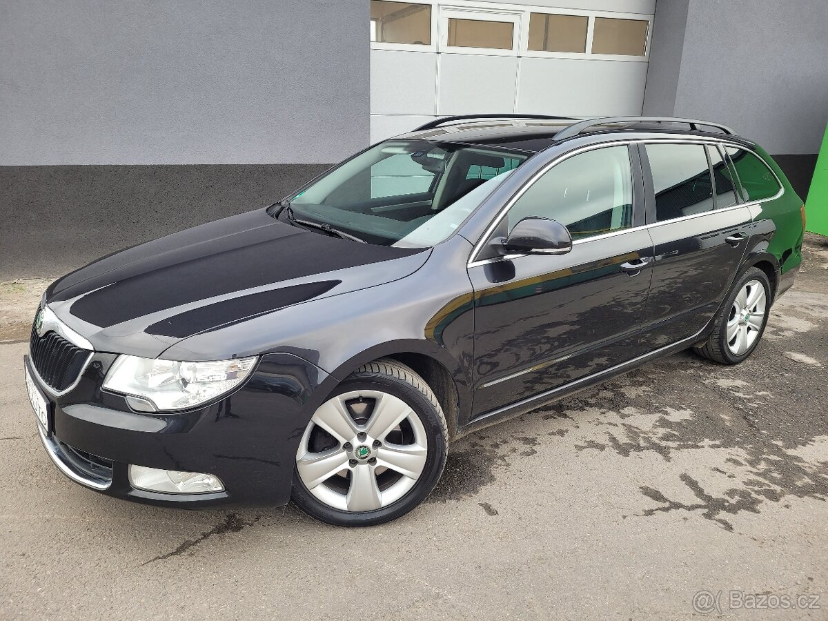 SUPERB II 2.0TDi r.11 125 kW, MANUÁL, SOLIDNÍ, TOPCENA