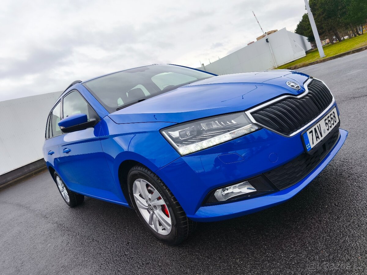 Škoda Fabia 3 combi 1.0 TSi,70kW,STYLE,LED,výhřeh,ČR