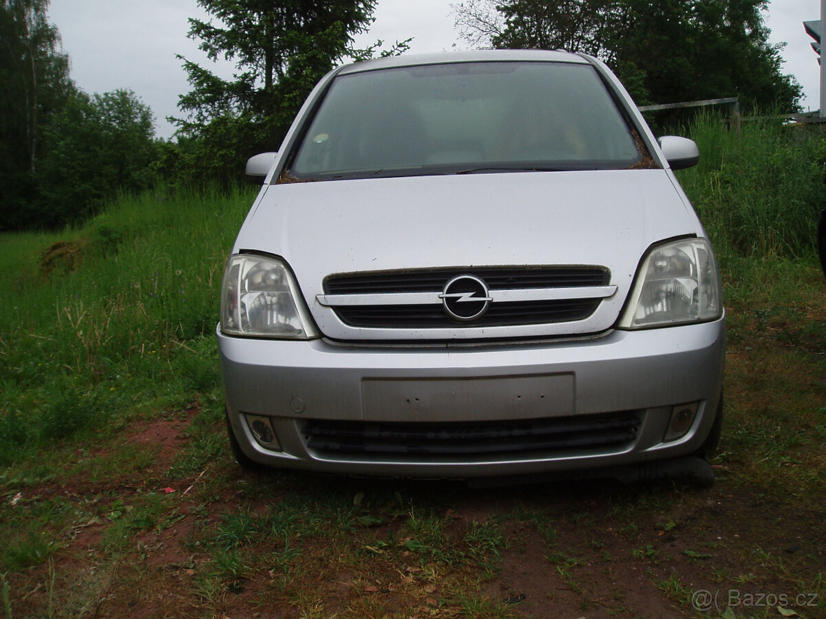 Opel Meriva 1.7DTi levně náhr. díly z tohoto vozu