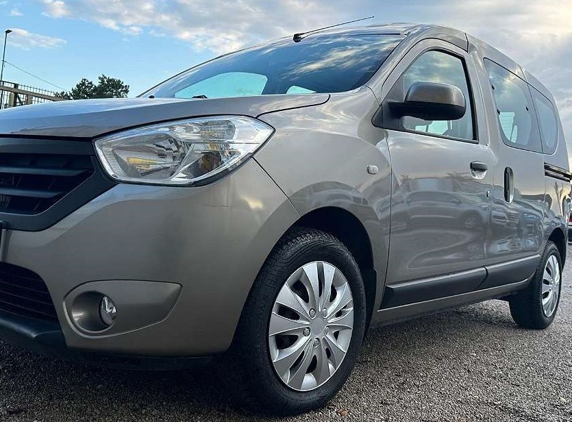 Dacia Dokker 1.6i rok 2014 hnedozelena metalíza