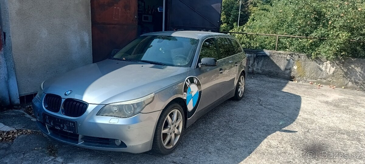 BMW e61 530xd 170kw silbergrau