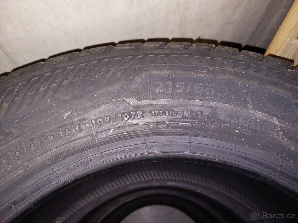 Nové zátěžové zimní pneumatiky Barum SnoVanis 3 215/65R16C