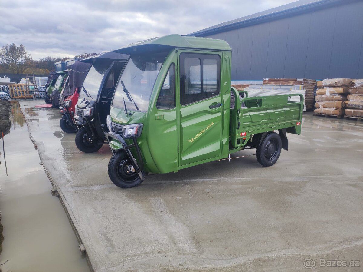 Elektrická tříkolka Leramotors tuk tuk cargo G5 2000W