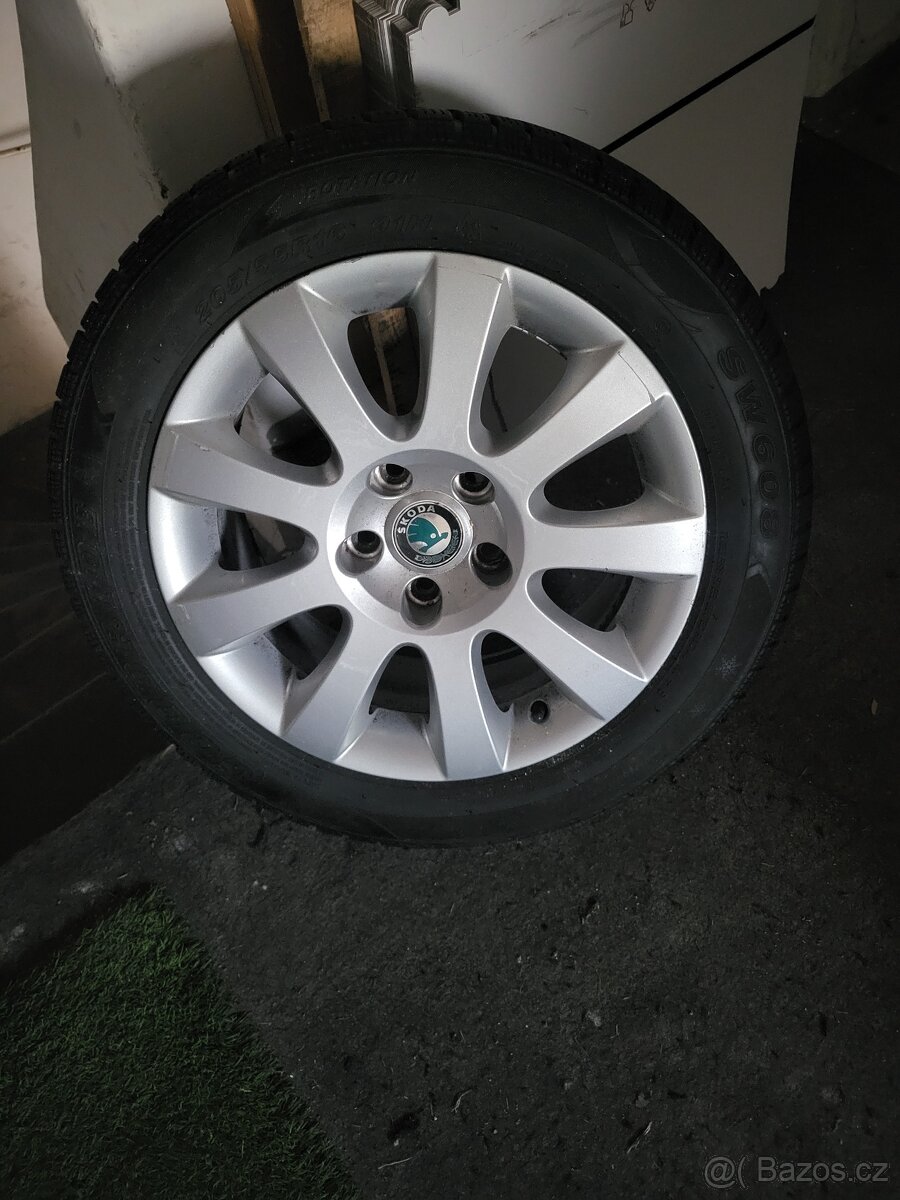 Originál kola škoda 5x112 r16