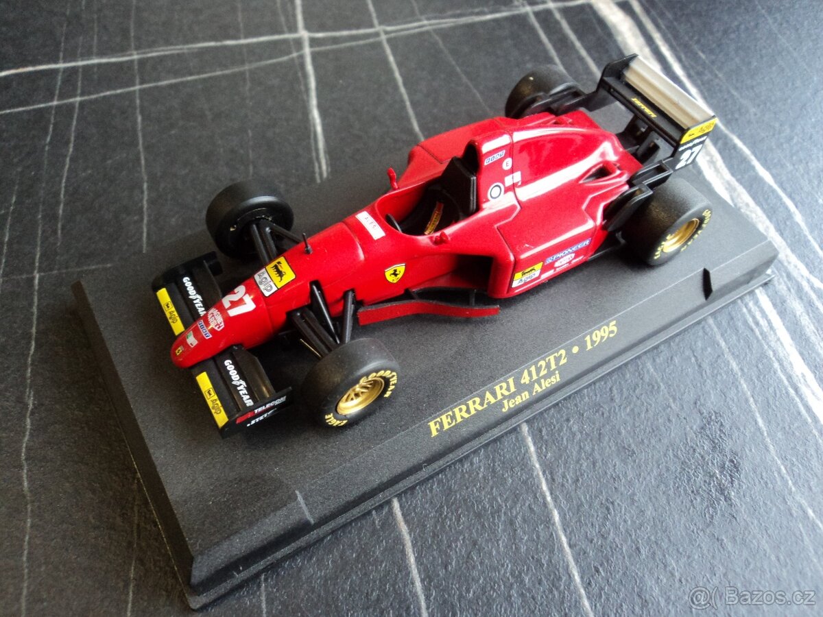 Ferrari 412 T2 Jean Alesi F1 1995 1:43 Altaya