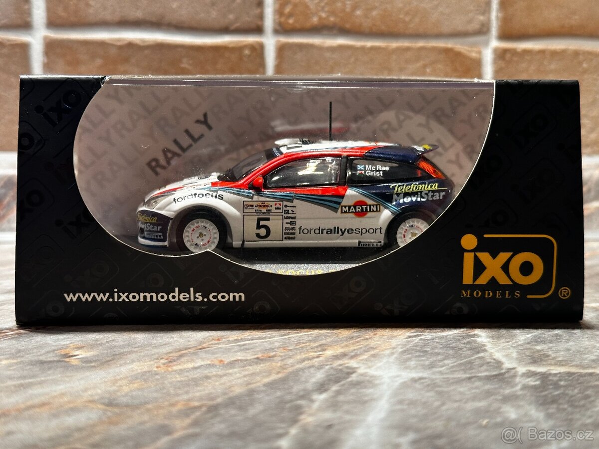 Model Ford Focus WRC - C. McRae - Rally Acropolis 2002