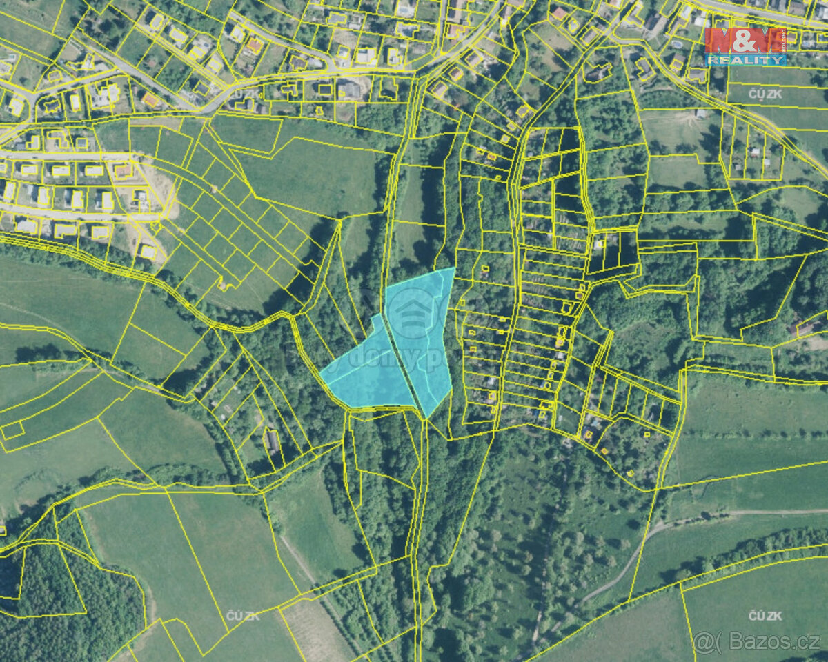 Prodej louky, 10191 m², Zlín, Příluky