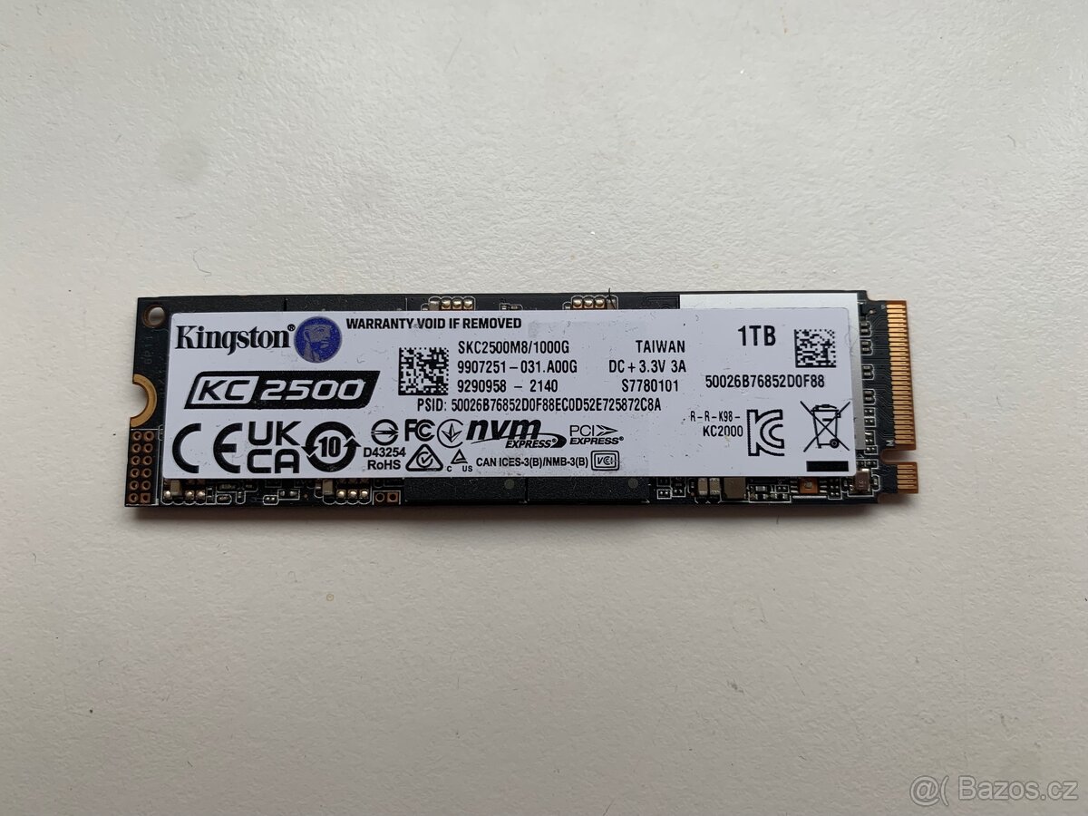 1 tb nvme ssd Kingston