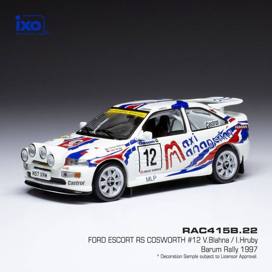 Modely Ford Rallye 1:43 IXO