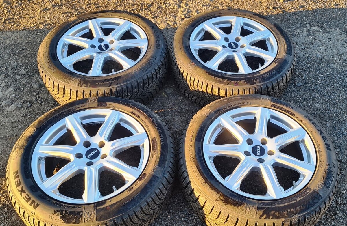 Zimní Alu kola BMW X3, X4, 5x112, 225/60R18, 7mm