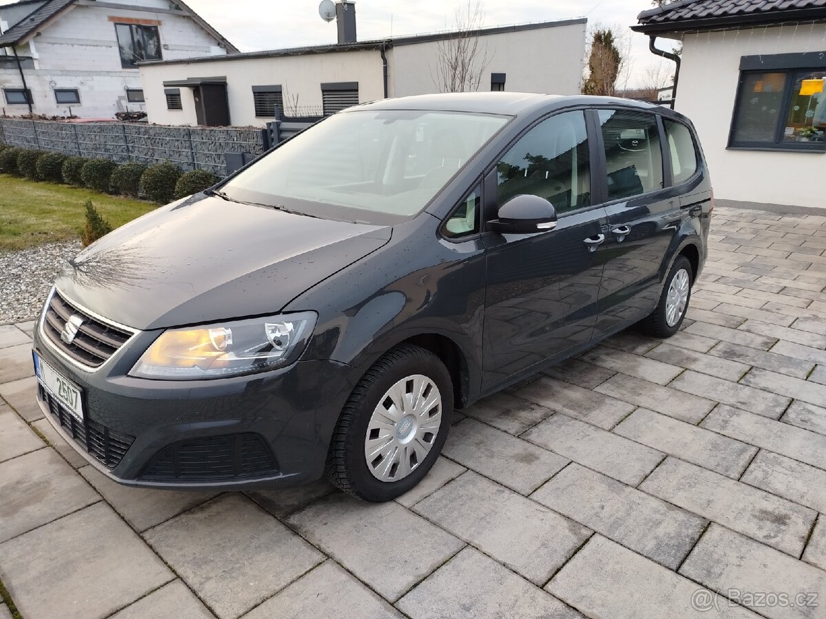 Seat Alhambra 2,0 85 kw-Top stav, servis,1 majitel