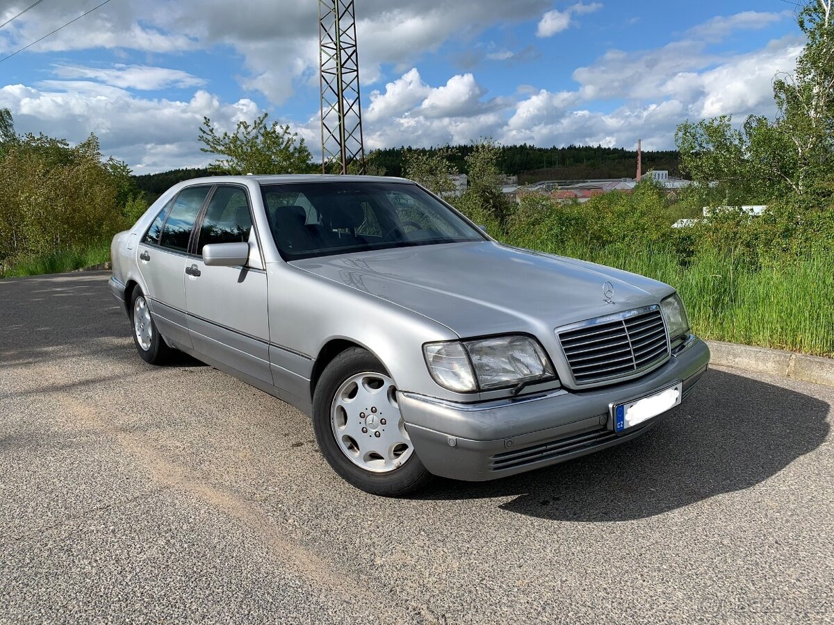 Mercedes Benz w140 5.0 V8, rok 1996, 191Tkm , PŘED RENOVACÍ